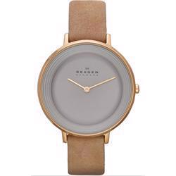 Image of Ditte forgyldt quartz Dame ur fra Skagen, SKW2215